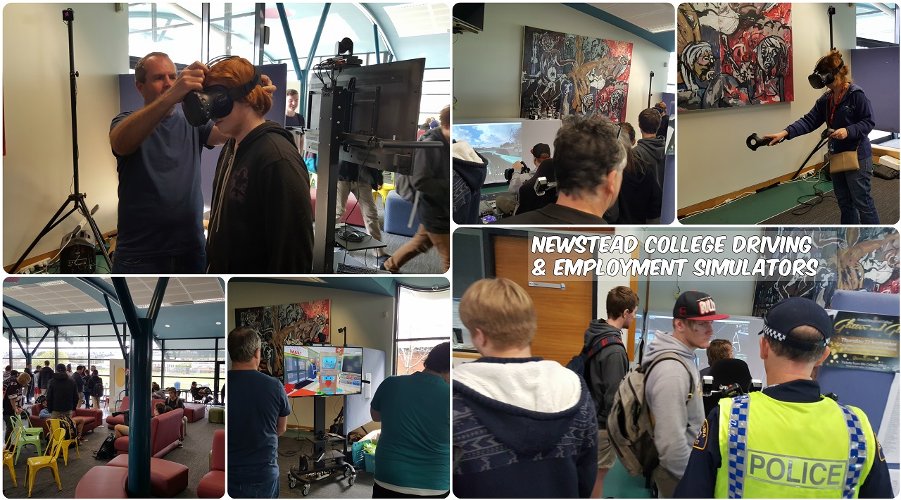 Newstead College simulators